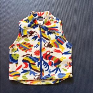 Patagonia Kids Synchilla Fleece Zipper Vest 24mo